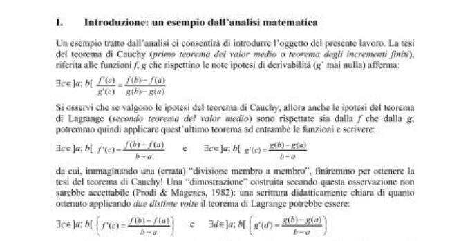 Spiegazione dettagliata del Teorema dell'esistenza